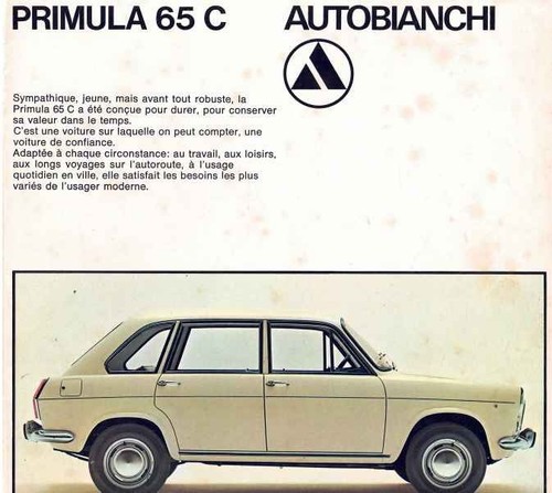 Catalogue brochure autobianchi - catalogue,