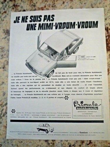 Autobianchi primula pub - primula,