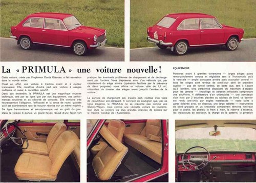 Catalogue brochure autobianchi - brochure,