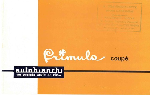 Catalogue brochure autobianchi - catalogue,