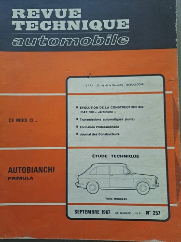 Autobianchi primula revue - primula,
