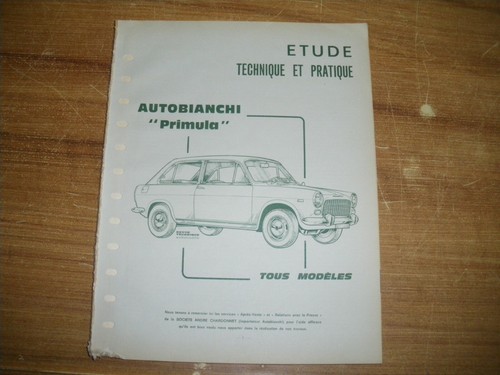 Revue technique etude - revue,
