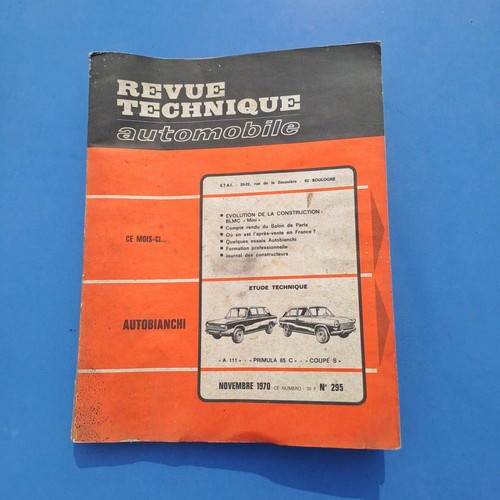 Revue technique automobile - revue,